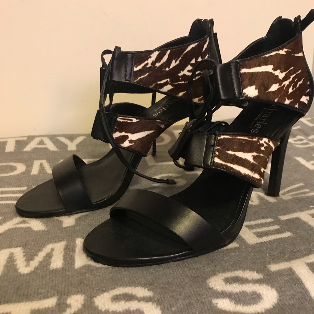 Charles by Charles David Animal Print Heels